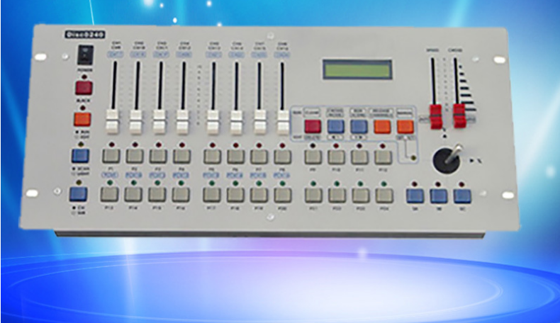 如何正確的使用240控臺？效果圖