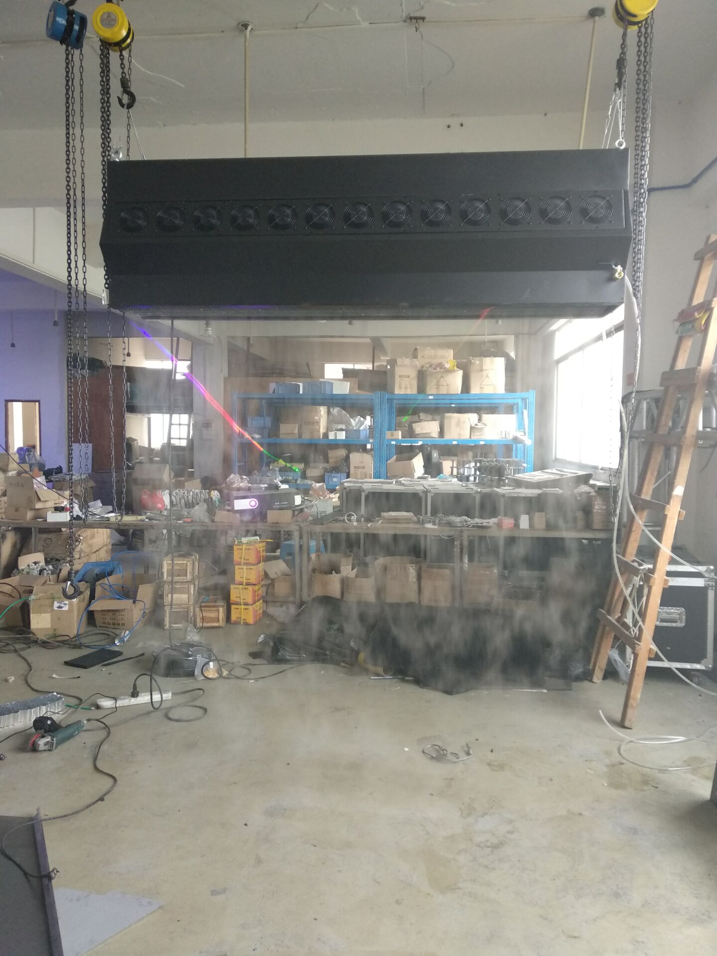 全新上市升級六代霧屏老化測試調試效果圖