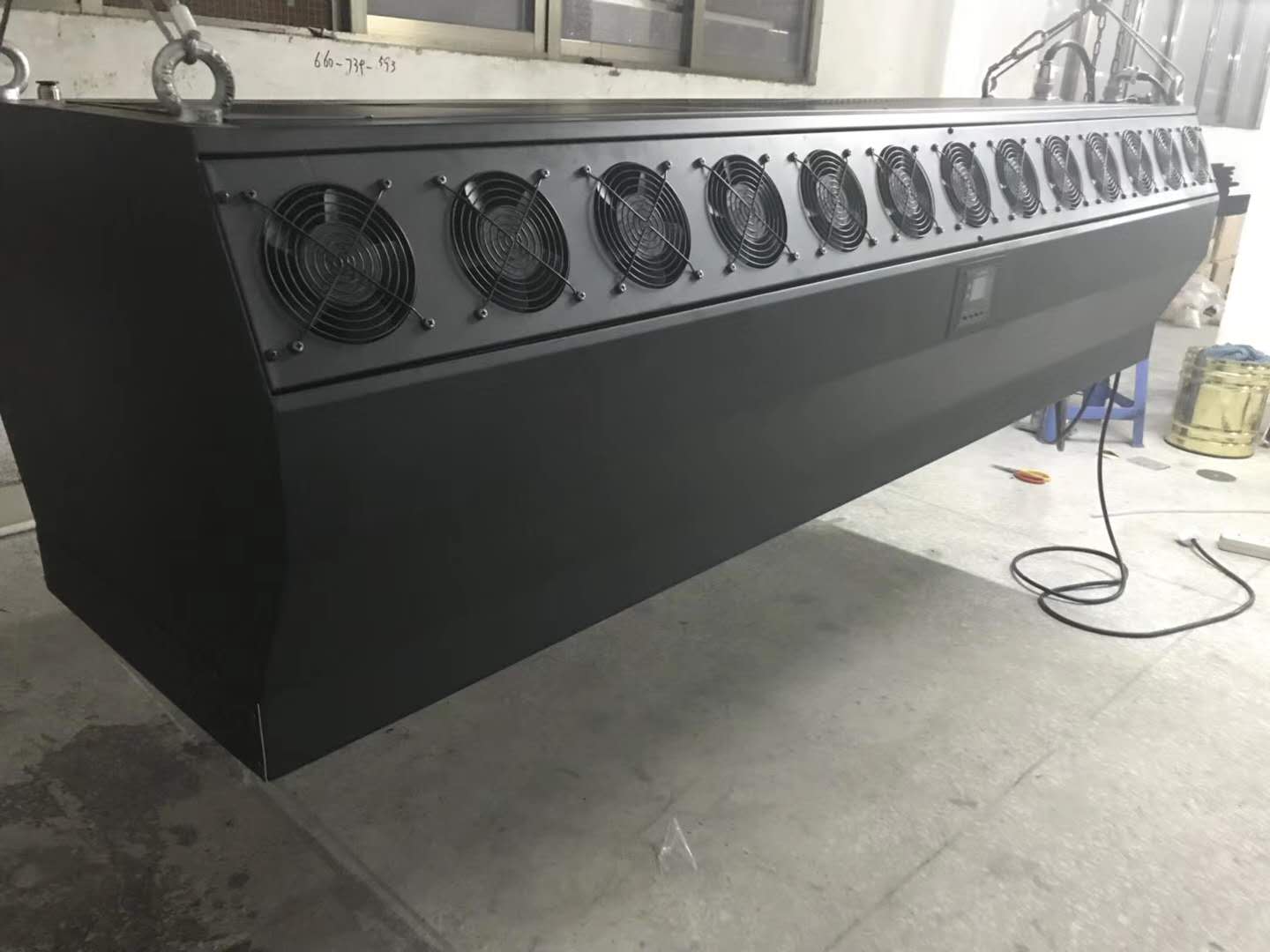 好消息：水霧屏/霧幕機升級換代了！功能更強！性能更好！效果圖